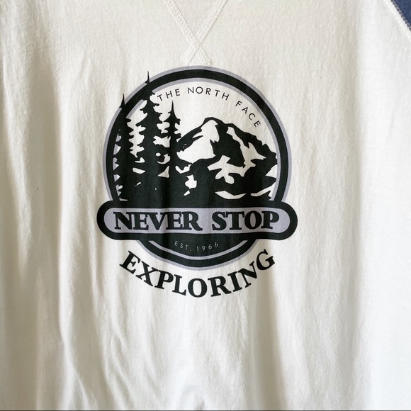 The North Face Never Stop Exploring Baseball Tee - Picture 4 of 7